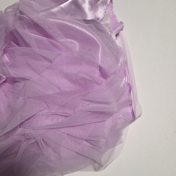 Jona Michelle Pastel Floral Dress with Lavender Tulle, Girls' Size 3T - Picture 10 of 10